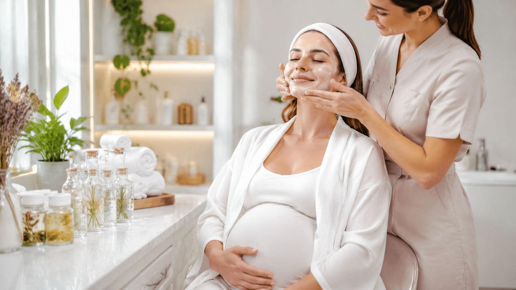 Limpieza facial embarazo: guía segura por trimestre